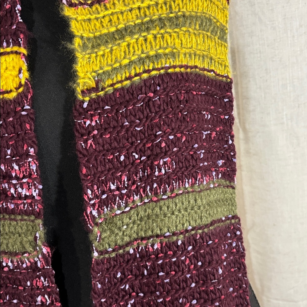 Multicolor Knit Scarf - Picture 4 of 5